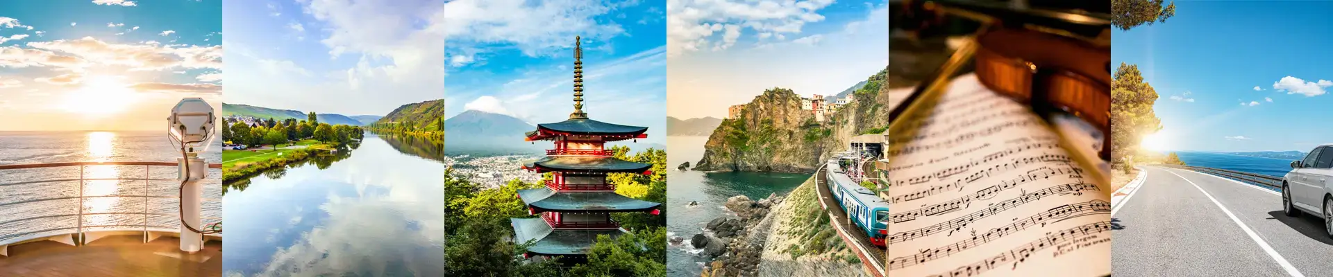 Übersicht unserer Reisearten